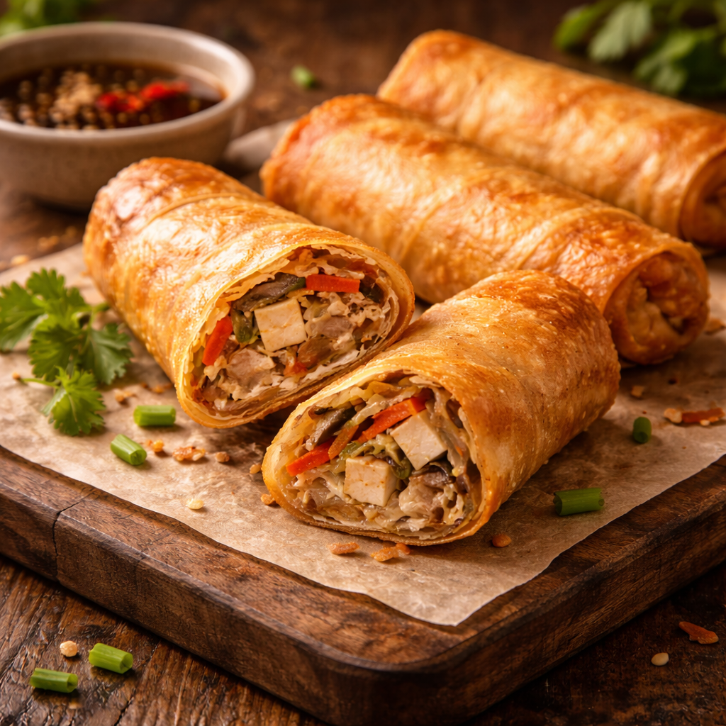 Bean Curd Spring Rolls